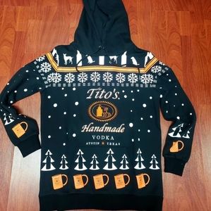 Tito's Handmade Vodka Christmas Hoodie